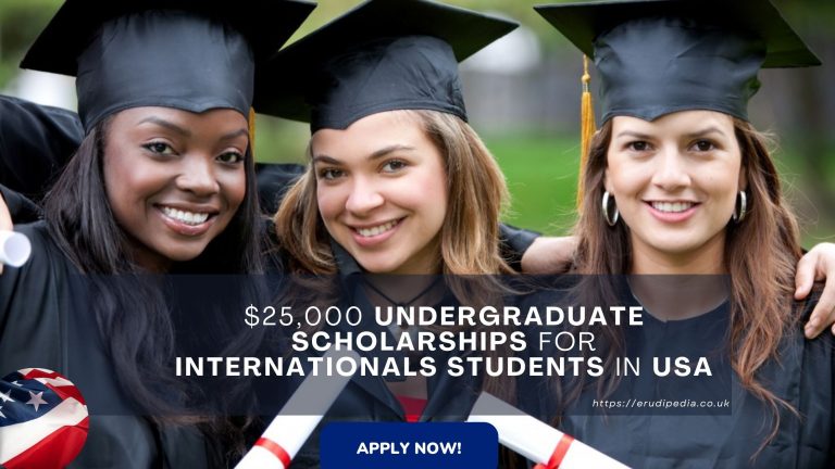 $25,000 Undergraduate Scholarships for Internationals Students in USA – APPLY NOW